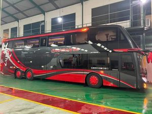 Mewah Banget, Intip Fasilitas Bus Double Decker Terbaru PO Juragan 99 Mewah Banget, Intip Fasilitas Bus Double Decker Terbaru PO Juragan 99