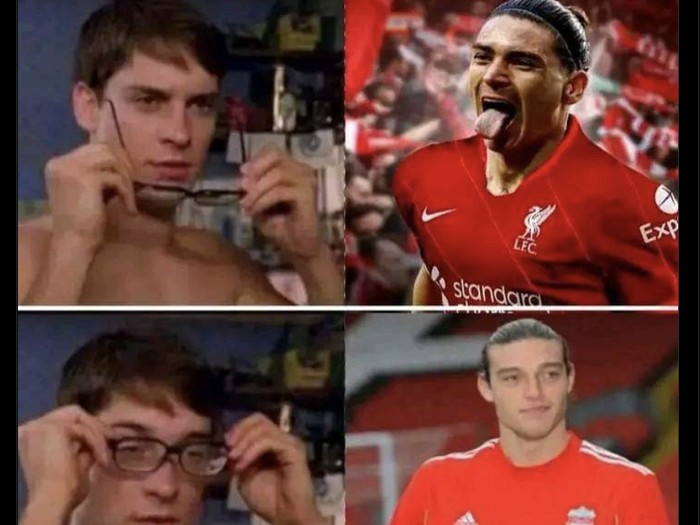 Darwin Nunez, MU vs Liverpool