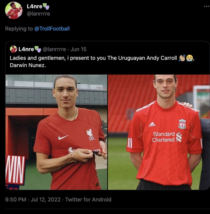 Darwin Nunez, MU vs Liverpool Darwin Nunez, MU vs Liverpool