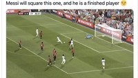 Bahkan Lionel Messi kena senggol dalam kelakar netizen ini! Foto: dok. Twitter