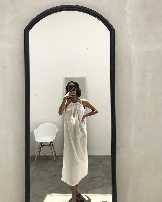 Foto: instagram.com/sisabenang Sisa Benang Giia dress/