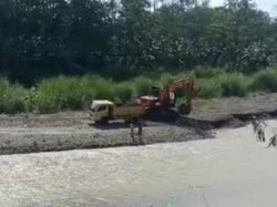 Heboh Ekskavator Dinas Perikanan Luwu Dipakai untuk Tambang Ilegal