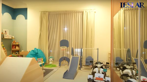 7 Foto Kamar Baru Baby Leslar Anak Lesti-Billar, Penuh Mainan Bak Playground