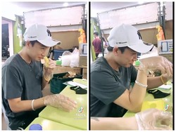 Atlet Bulu Tangkis Dunia Cicipi Durian Untuk Pertama Kali, Ini Reaksinya