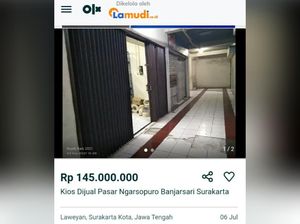Marak Kios Pasar Tradisional Solo Dijual Online, Gibran Ancam Cabut SHP