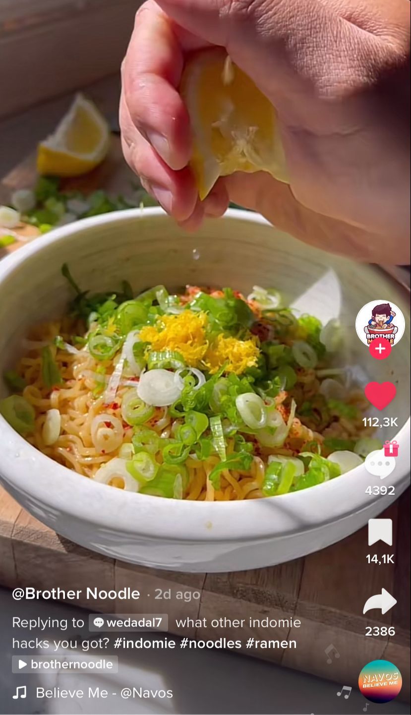 Mau Coba? Resep Indomie Lemon ala Netizen Saudi Arabia