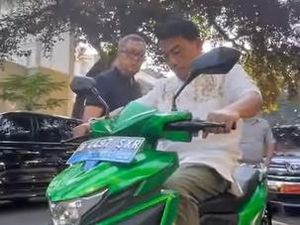 Moeldoko Pamer Motor Listrik, Klaim Dinamo Buatan Sendiri Moeldoko Pamer Motor Listrik, Klaim Dinamo Buatan Sendiri