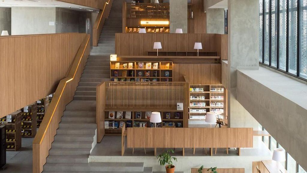 Mengintip Wajah Baru Perpustakaan Jakarta di TIM yang Kekinian