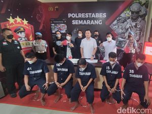 Komplotan Copet Asal Malang Dibekuk Saat Beraksi di Stadion Jatidiri