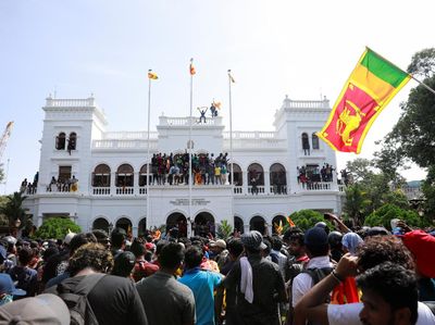 Giliran Kantor PM Sri Lanka yang Jadi Sasaran Demo