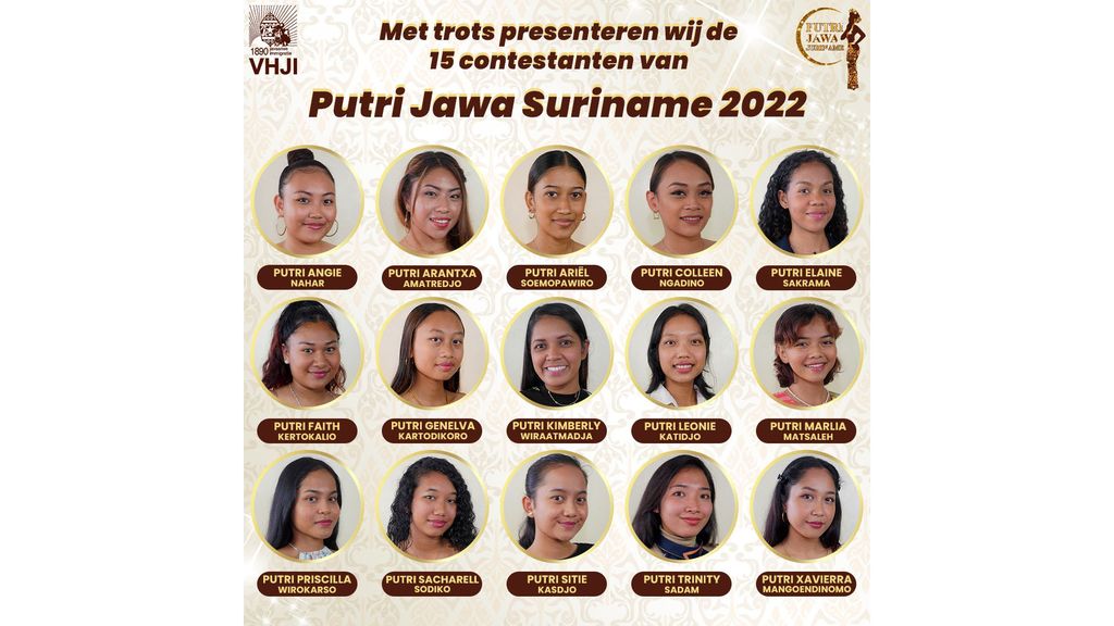 Putri Jawa Suriname 2022