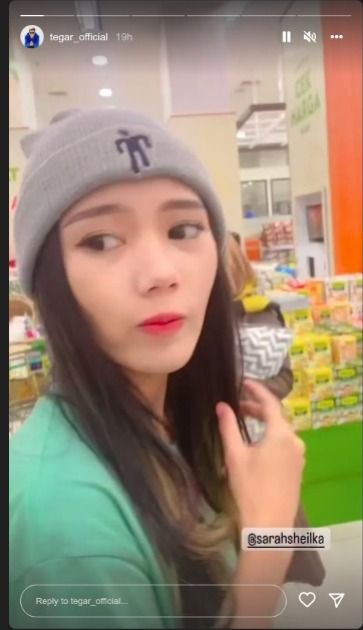Tegar Septian dan Sarah Sheila.