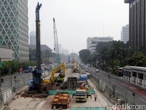 Apa Kabar Pembangunan MRT Bundaran HI-Kota? Ini Progres Terbarunya