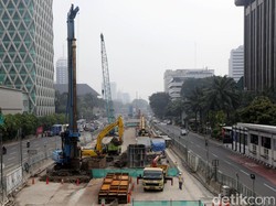 Apa Kabar Pembangunan MRT Bundaran HI-Kota? Ini Progres Terbarunya
