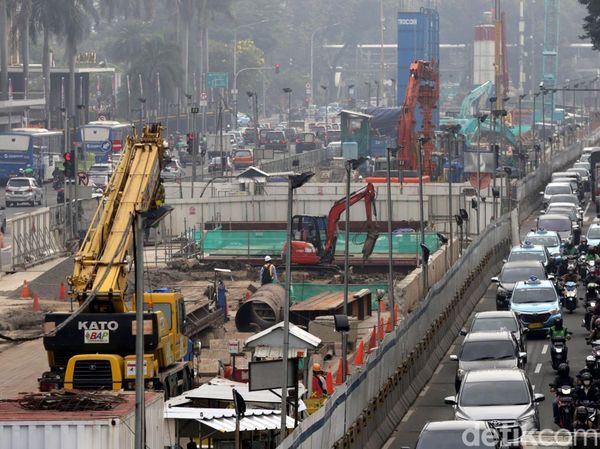 Terus Dikebut, Begini Progres Terkini Pembangunan MRT Jakarta Fase 2A