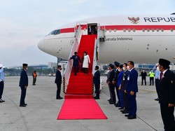 Maruf Amin dan Istri Tiba di Tanah Air Usai Jalani Ibadah Haji