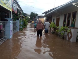 Diguyur Hujan Semalam, Kelurahan Kalidoro Pati Kebanjiran