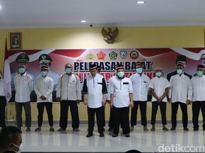 13 Eks Pengikut Jemaah Islamiyah Bengkulu Ikrar Setia ke NKRI 13 Eks Pengikut Jemaah Islamiyah Bengkulu Ikrar Setia ke NKRI