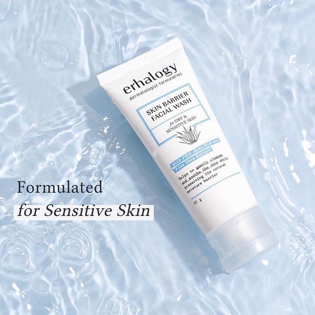 Erha Sensitive Skin Barrier Facial Wash/ Foto: instagram.com/erha_skinsitive