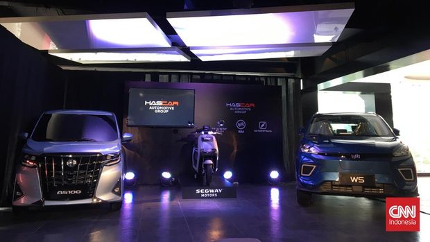 Hascar Jajakan Mobil dan Motor Listrik asal China