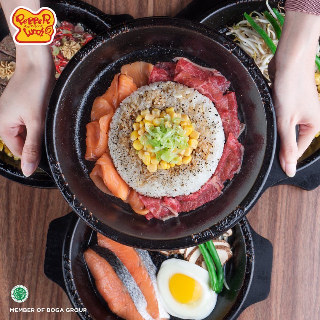 Ilustrasi Makan Gratis di Pepper Lunch