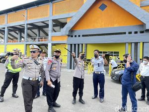 Polisi Atur Titik Parkir Calon Markas PSM di Parepare agar Tak Sesak