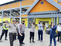 Polisi Atur Titik Parkir Calon Markas PSM di Parepare agar Tak Sesak