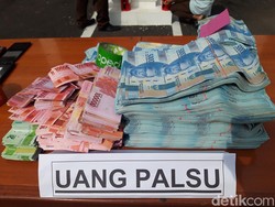 Uang Palsu Senilai Setengah Miliar Dimusnahkan di Boyolali
