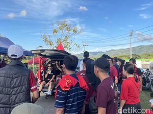 Saat Polisi Turun Tangan Atur Parkir Stadion Calon Markas PSM Makassar