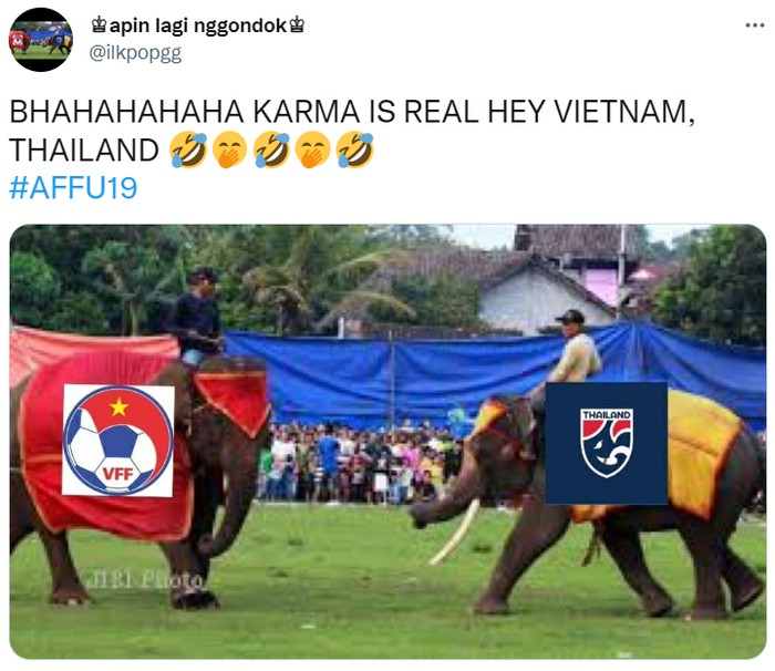 Meme Vietnam & Thailand tersingkir dari Piala AFF U-19 2022 Meme Vietnam & Thailand tersingkir dari Piala AFF U-19 2022