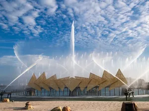 Siap-siap, Air Mancur Tertinggi di ASEAN Segera Dibuka