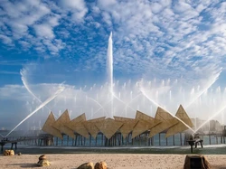 Siap-siap, Air Mancur Tertinggi di ASEAN Segera Dibuka