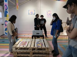 Populerkan Tren Risografi, Puluhan Poster Dipajang di M Bloc Space