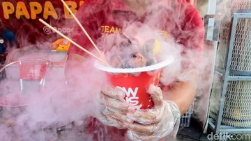 Viral di TikTok: Camilan Nitrogen Bisa Sebabkan Luka Bakar, Benarkah?