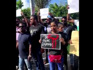 Presiden Sri Lanka Kabur ke Maladewa, Malah Disambut Demonstran Presiden Sri Lanka Kabur ke Maladewa, Malah Disambut Demonstran