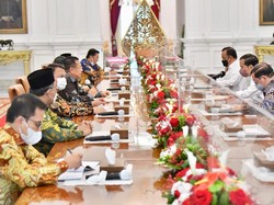 Pimpinan MPR Rapat Bareng Jokowi di Istana Negara, Bahas Apa?