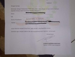 Geger Surat Titip Siswa Berkop DPRD Kota Sukabumi di PPDB SMAN 3