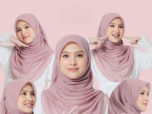 5 Tutorial Hijab Pashmina Malaysia Style, Elegan dan Simpel Bikin Pipi Tirus