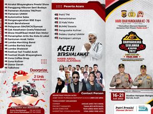 Pasha Ungu Bakal Meriahkan Bhayangkara Seulawah Expo di Banda Aceh