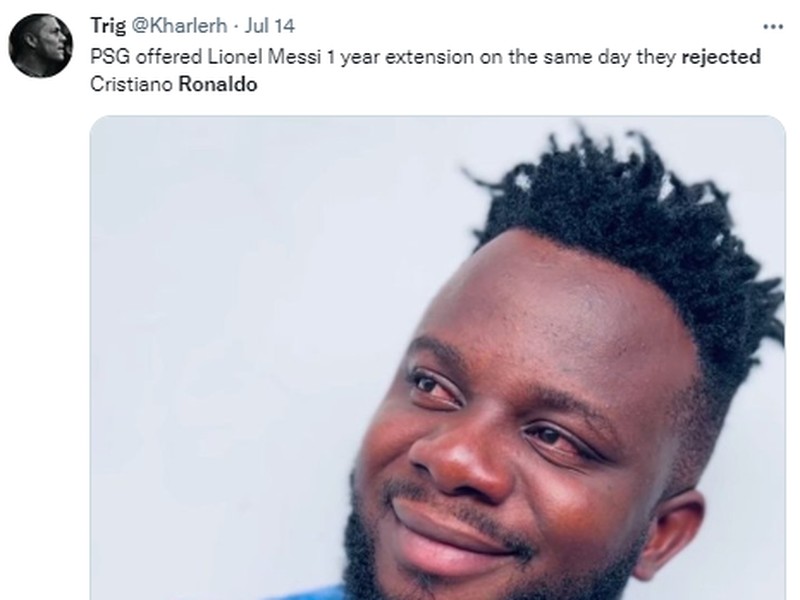 Meme Cristiano Ronaldo ditolak berbagai klub top Eropa.