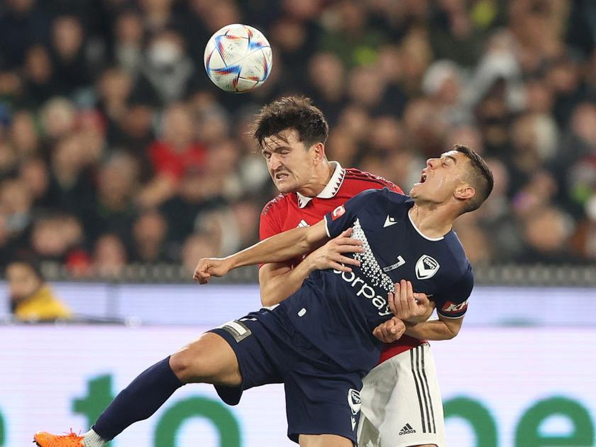 Manchester United vs Melbourne Victory: Setan Merah unggul 2-1 di babak pertama. (Foto: Getty Images/Robert Cianflone)