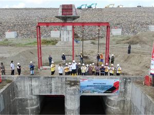 Progres 95%, HK Targetkan Bendungan Semantok Selesai Tepat Waktu