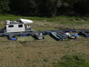 Foto-foto Kekeringan di Italia yang Ancam Sektor Pertanian