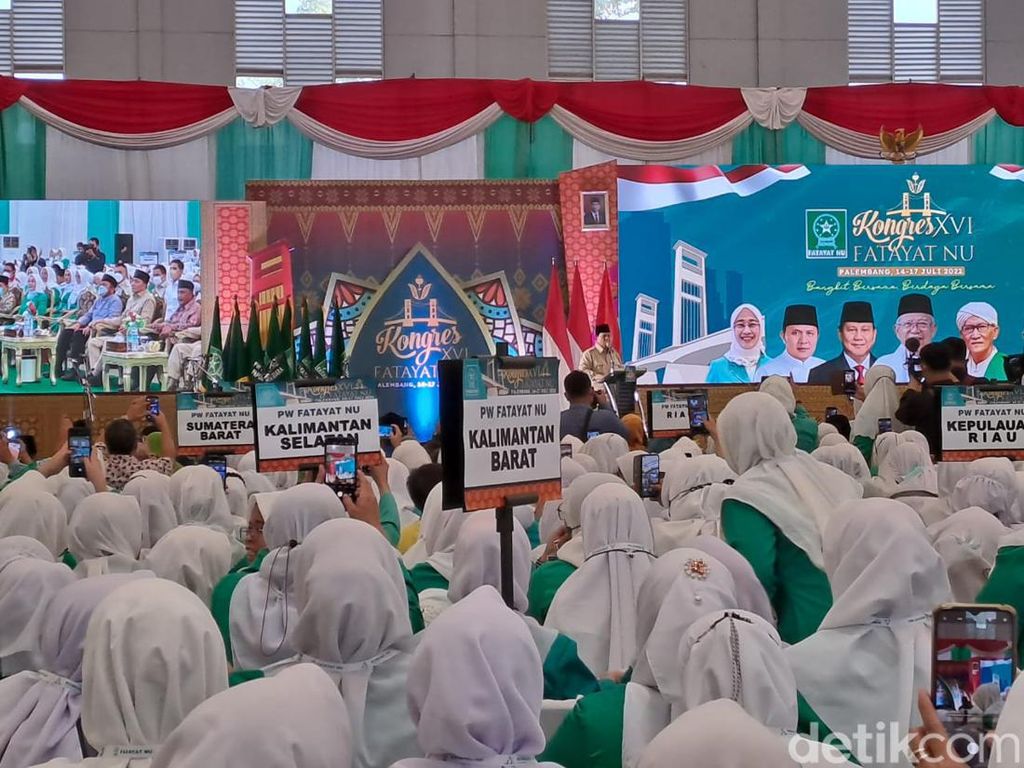 Prabowo di Kongres Fatayat NU: Perempuan Lemah, Generasi Lemah