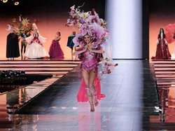 Gaya Puteri Indonesia Adinda Jadi Flora Indonesia di Miss Supranational 2022