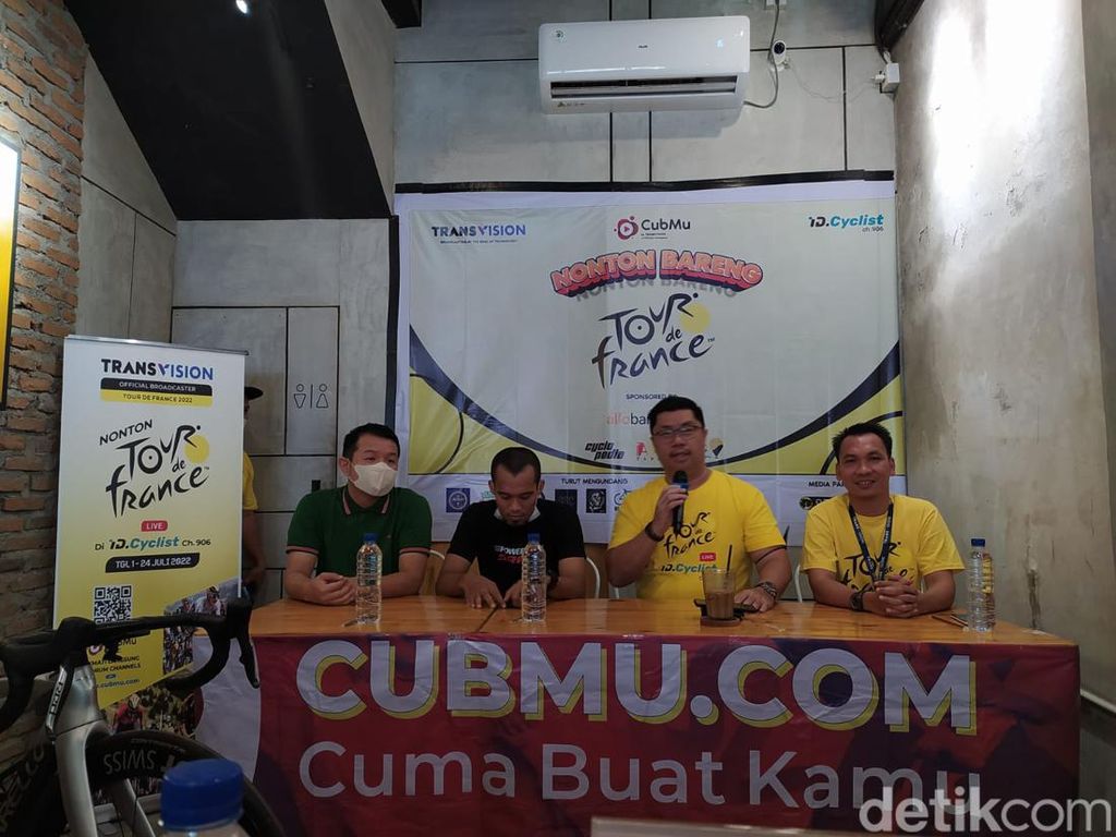 Transvision Gelar Nonton Bareng Tour de France 2022 di Medan Transvision Gelar Nonton Bareng Tour de France 2022 di Medan