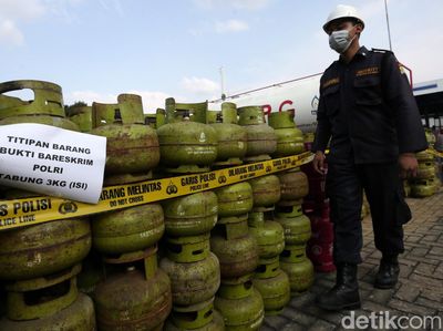 Gas Oplosan Bersubsidi di Jaktim Digerebek Polisi