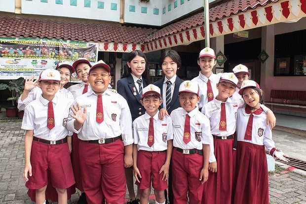 Pesan Mischka Aoki dan Devon Kei Enzo untuk generasi muda Indonesia.