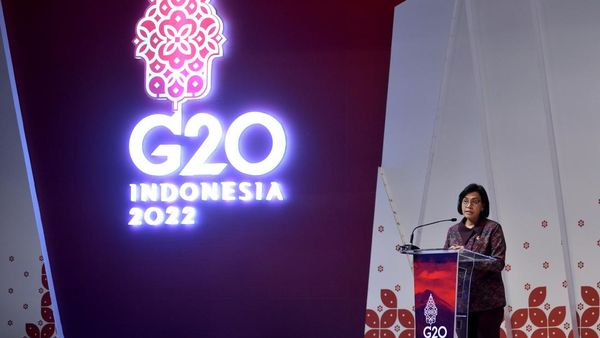 Sri Mulyani Bicara Krisis Pangan di Acara G20