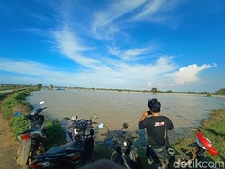 Petani Tambak di Margoyoso Pati Rugi Ratusan Juta Akibat Banjir Bandang